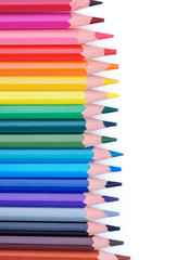 Colorful Pencils Frame