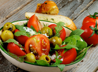 Fresh Tomatoes Salad