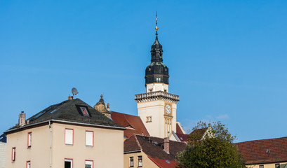 Fototapeta na wymiar Marienkirche in Werdau