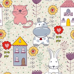 Vector seamless pattern 