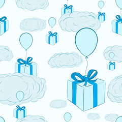 Seamless gifts in the sky