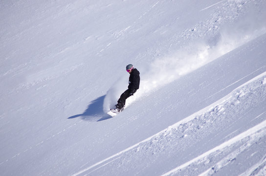 freeride en snowboard