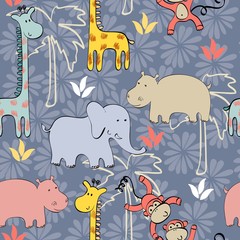 Vector seamless pattern