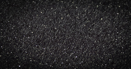 Black glitter glamorous background -  stock photo