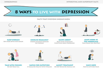 Eight ways to live with depression