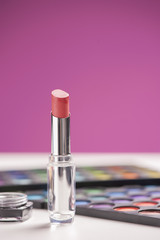 lipstick, palette, professional makeup 