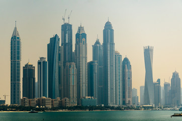 Fototapeta na wymiar Dubai Marina, VAE