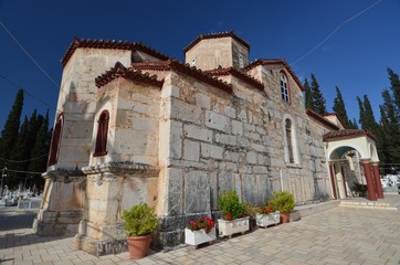 Fototapeta na wymiar Argos - the Church of Koimesis