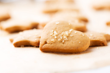 Christmas cookies with festive decoration