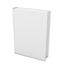 single white book