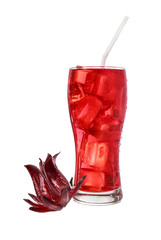red soft drink, roselle juice