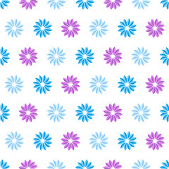 Snowflake pattern seamless