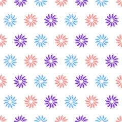 Snowflake pattern seamless