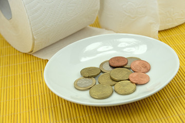 Toilette - Nutzungsgebühr