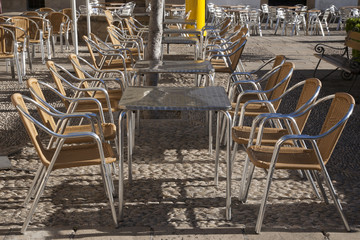 Cafe Table and Chairs