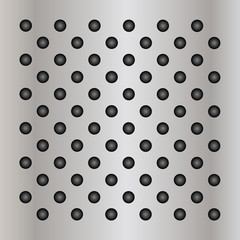 Vector gray metal steel or aluminum texture