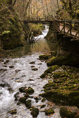 Beautiful bridge through Kamacnik canyon