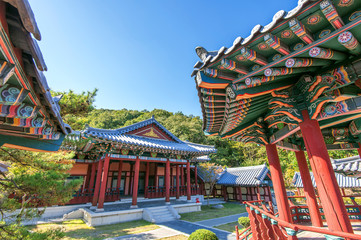 Dae Jang Geum Park or Korean Historical Drama in South Korea. - obrazy, fototapety, plakaty