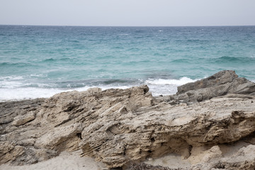 Es Calo Beach; Formentera; Balearic Islands