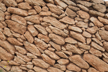Stone Wall in Formentera; Balearic Islands