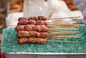 Thai grill sausage stick