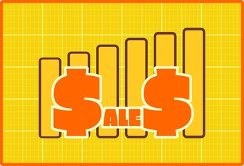 Sales grow up sticker