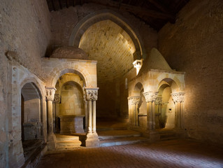  Abondoned church  of San Juan de Duero Monastery