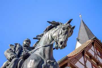 Reiterstatue, Geislingen an der Steige