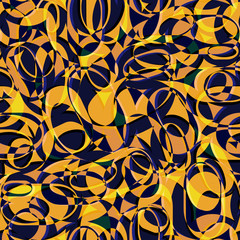 Seamless texture with circles. Abstract background