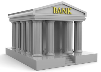 Obraz premium Bank Concept - 3D
