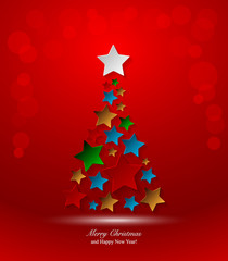 Christmas Tree with star.