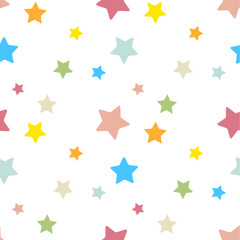 Confetti seamless pattern.