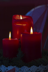 Christmas candle