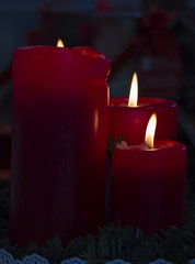 Christmas candle