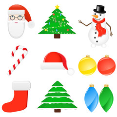 Icon Set Christmas