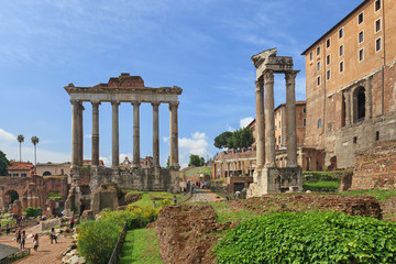 The Forum Romanum, Italy