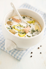 Finnish fish soup