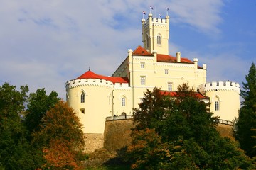 Fototapeta na wymiar Castle Trakoscan in fall