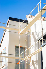 Fototapeta premium échafaudage pour crépir