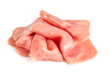 sliced lean pork ham