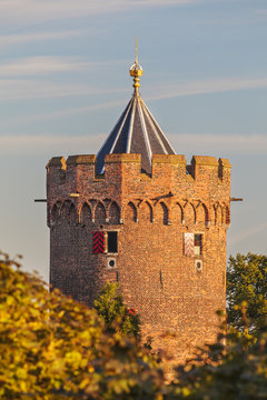 The ancient Powder Tower in the Dutch city of Nijmegen