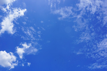 BEAUTIFUL BLUE SKIES AND CLOUDS