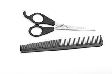 clipper on the white background