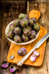 Violetter Rosenkohl © Fischer Food Design