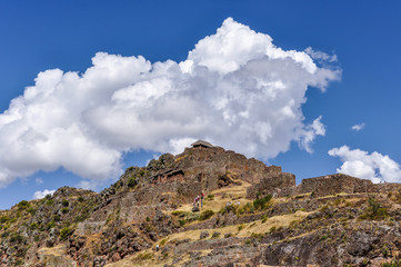 Ruins of Pisac, Sacred Valley, Peru
