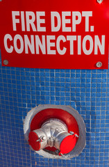 Fire Department Connection - fire hydrant