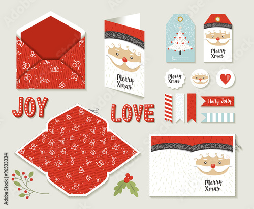Small fry & co. : super cute christmas printables from babalisme "Merry christmas set printable greeting card cute" Stock image and royalty-free vector files on