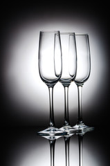 champagne glasses

