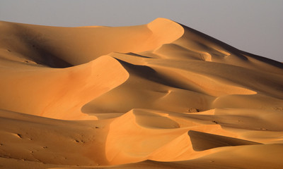 Desert sand dune
