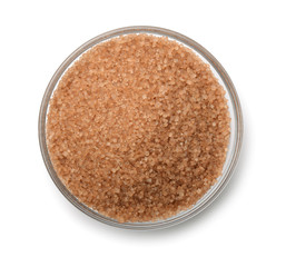 Top view of cane sugar bowl 